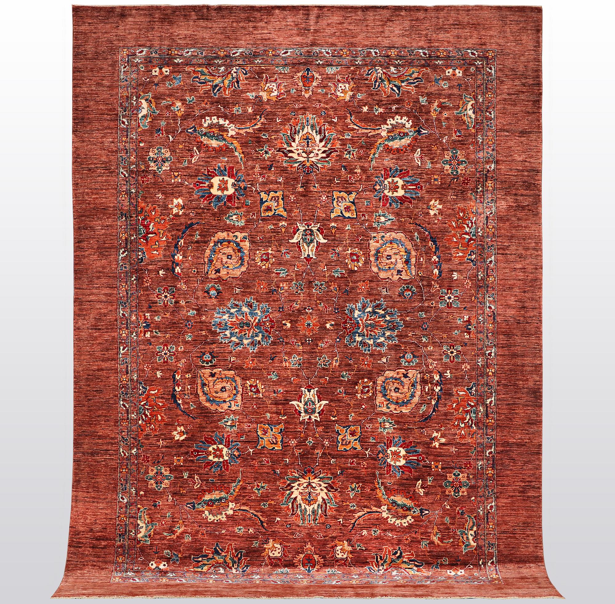 A carpet, Ziegler design, ca 344 x 247 cm.