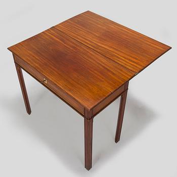 Pelipöytä, Ruotsi 1700-luvun loppu.