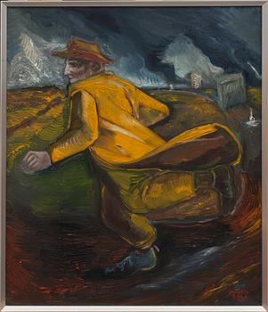 VANESSA BAIRD, oljemålning på duk, signerad och daterad 1990.