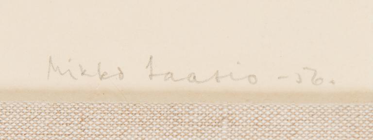 Mikko Laasio, olja på papper, signerad och daterad-56.