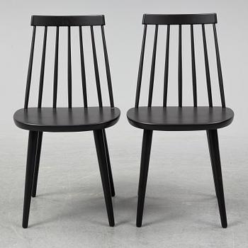 YNGVE EKSTRÖM, pinnstolar, 8 st, "Pinnockio", formgiven 1956.