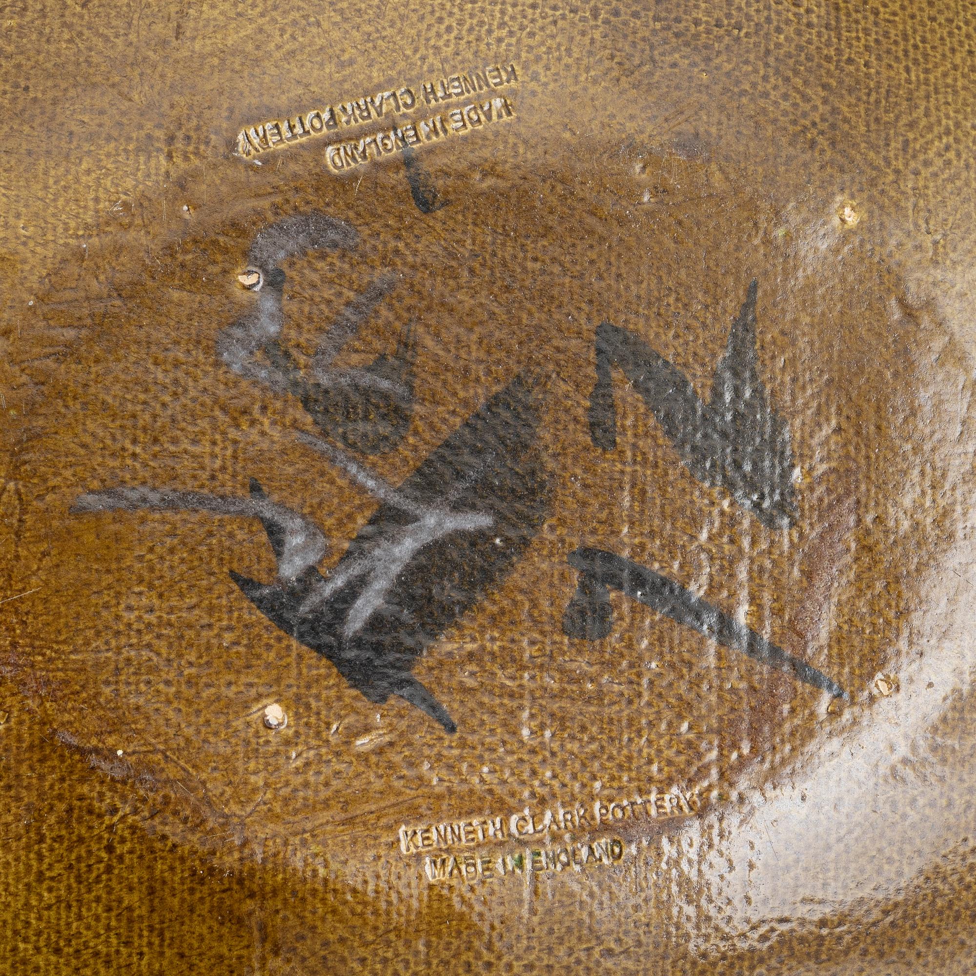 Kenneth Clark, skål, Kenneth Clark Pottery, England.