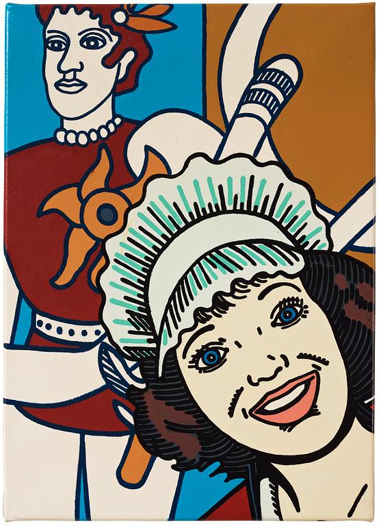 Erró (Gudmundur Gudmundsson), Untitled.