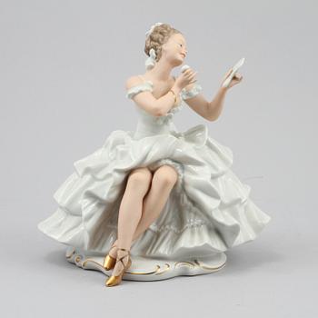 FIGURIN, porslin, Wallendorfer, Tyskland, 1900-tal.