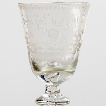 GLAS, Tyskland, 1700-tal.
