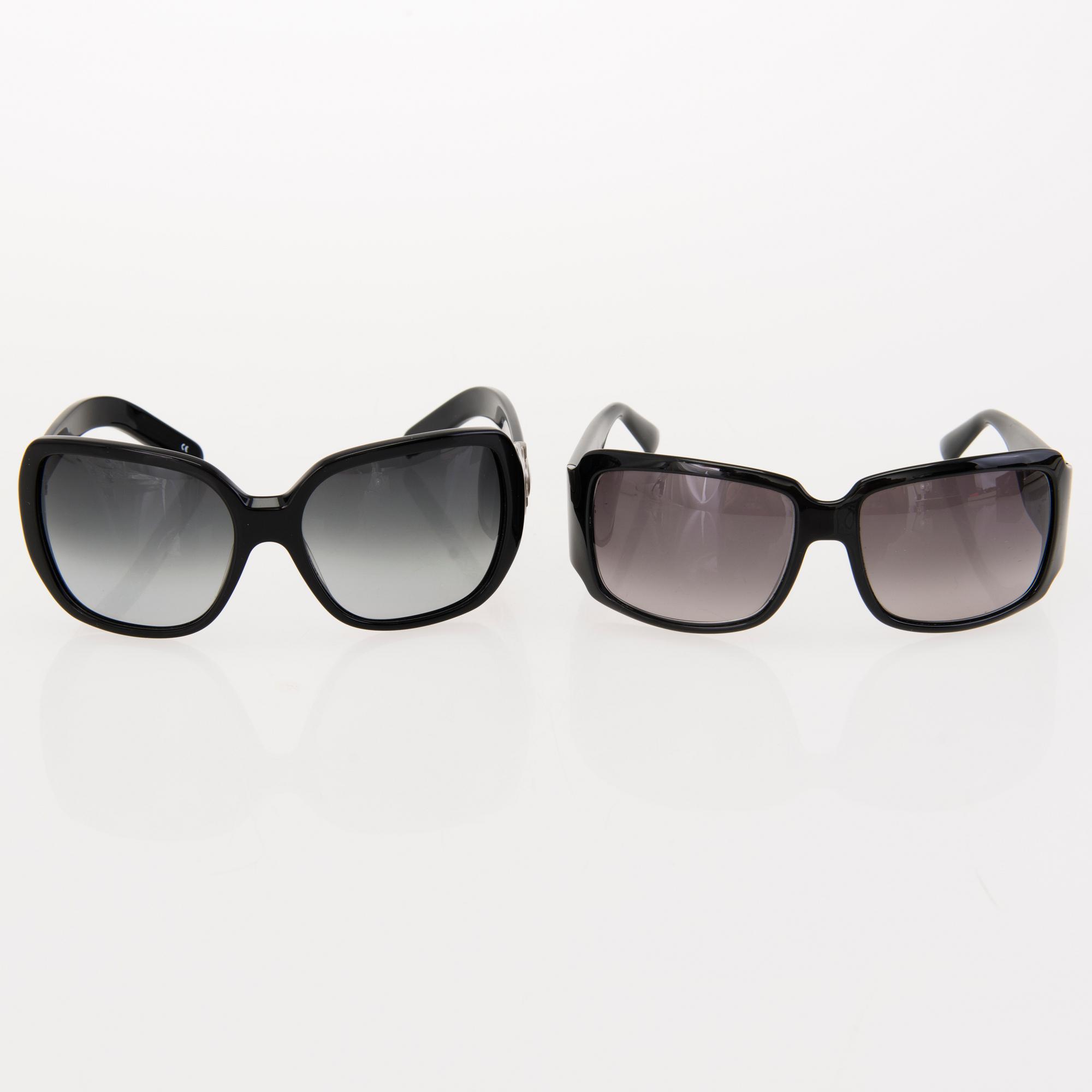 Pair of Sunglasses by Fendi and Chloé.