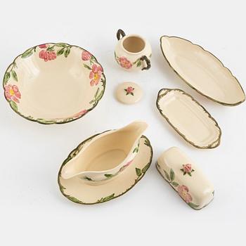 Dinner service, 60 pieces, "Desert Rose", Franciscan, California, USA.