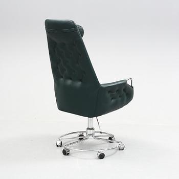 SNURRFÅTÖLJ, "Milton", Bruno Mathsson International, 1900/2000-tal.