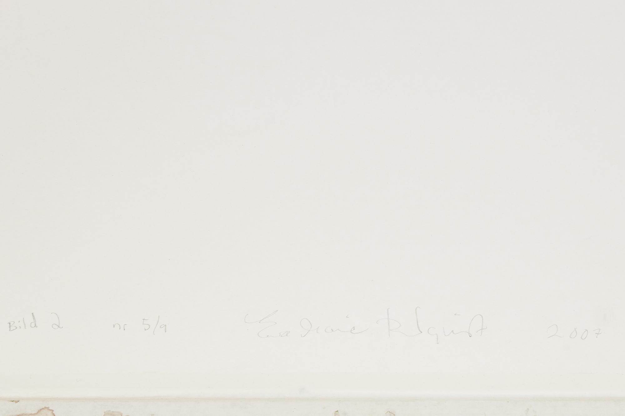 Ewa-Marie Rundquist, "Vallmo 2", 2007.