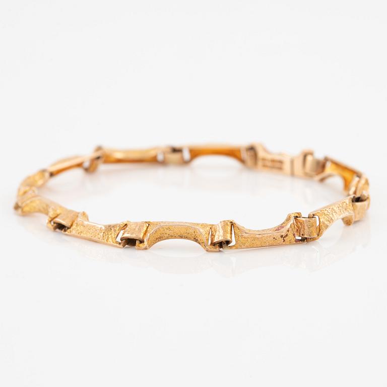 Lapponia, bracelet, 14K gold.