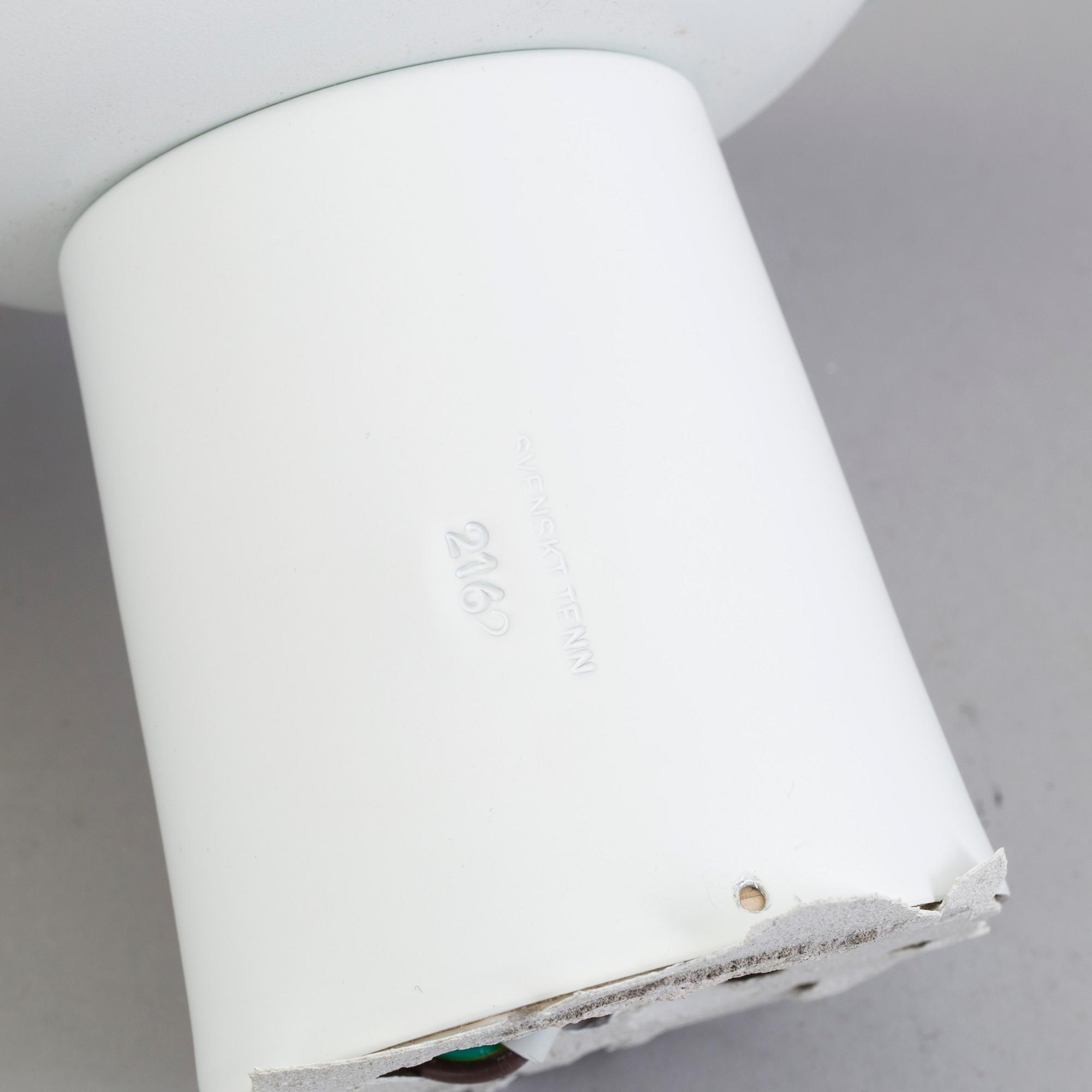 A pair of wall / ceiling lamps, model no 2162, by Josef Frank, Svenskt Tenn, designed the late 1920s.