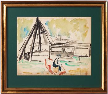 Sigrid Hjertén, Fisherman from Maine.