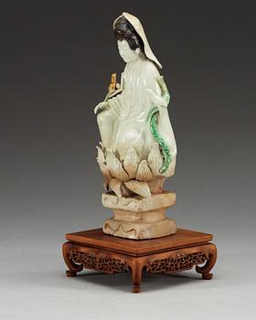 FIGURIN, porslin. Qing dynastin, Kangxi (1662-1722).