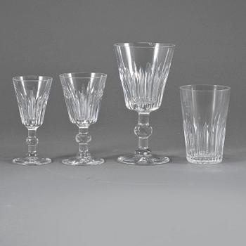GLASSERVIS, 23 delar, Boda, 1900-tal.