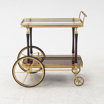 A model 'Frati' serving trolley, Italy, 1970's.