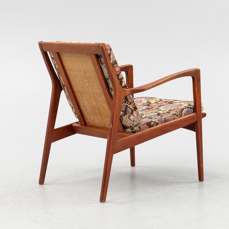 Karl Erik Ekselius, a teak chair, JOC Möbler, Vetlanda, 1960's.