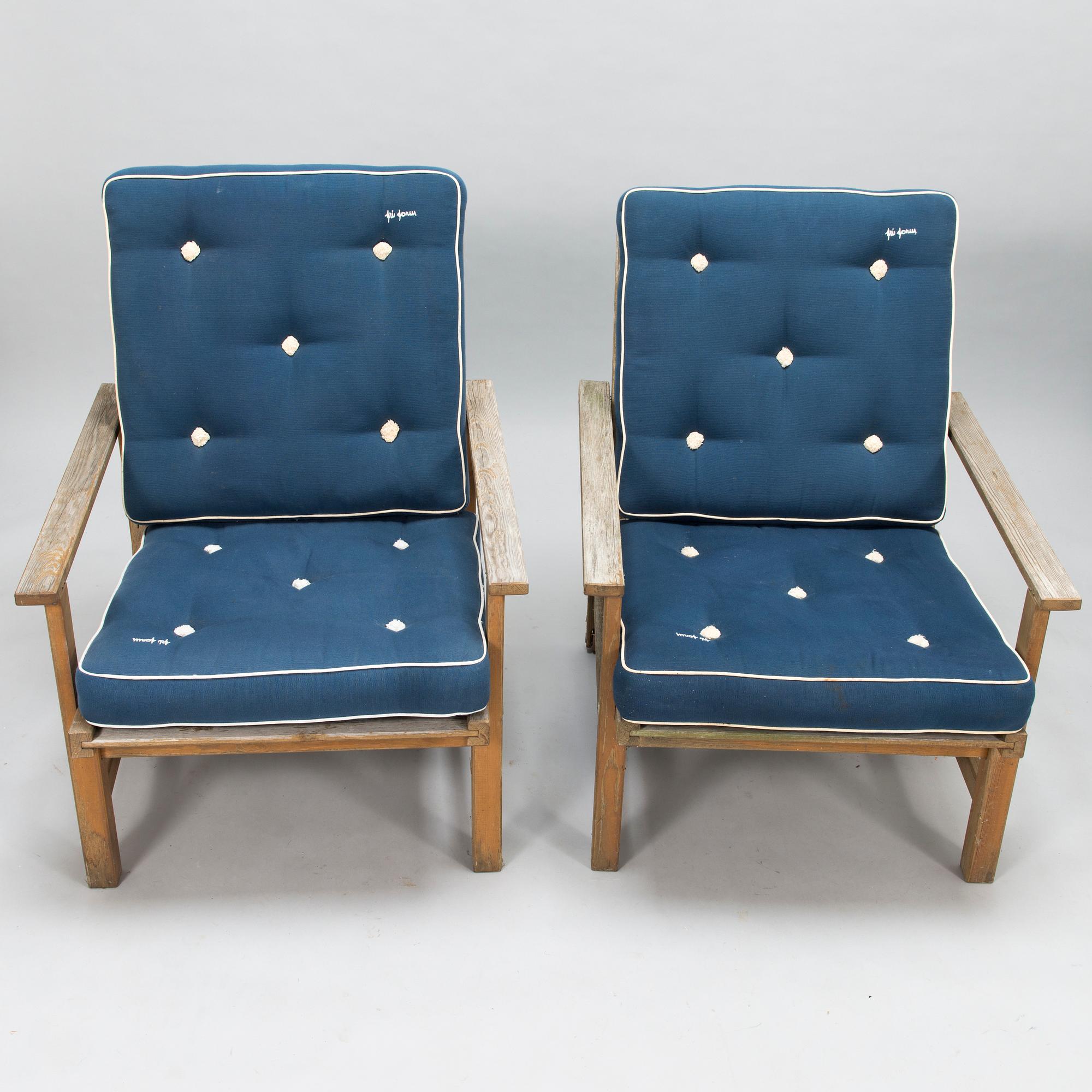 ELSA STACKELBERG, PUUTARHAKALUSTO, 7 osaa, Fri Form, Ruotsin. 1990-luku.