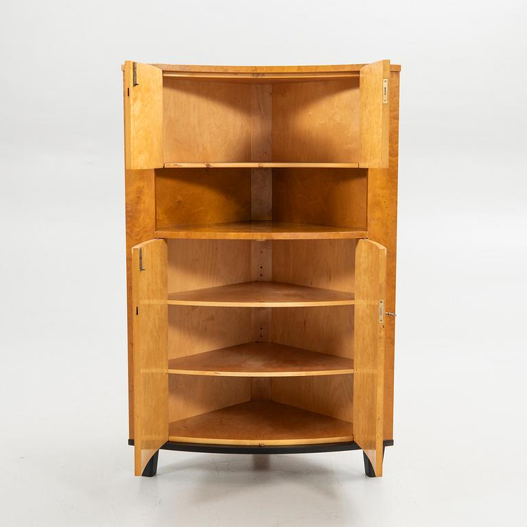 Corner cabinet, Möbelbolaget, Tranås, 1940s.