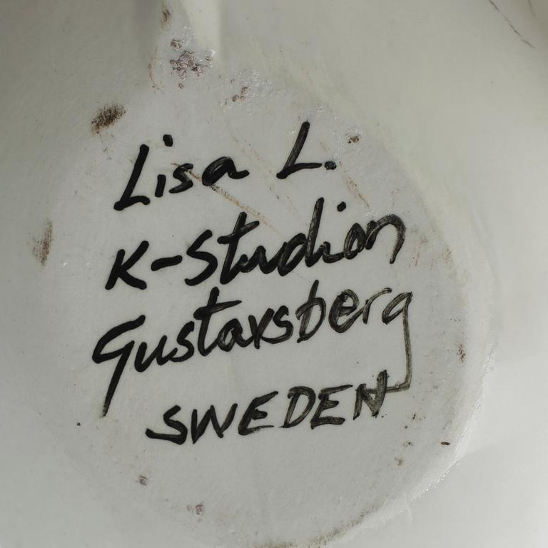 LJUSLYKTA, stengods, Lisa Larson, K-studion, Gustavsberg.