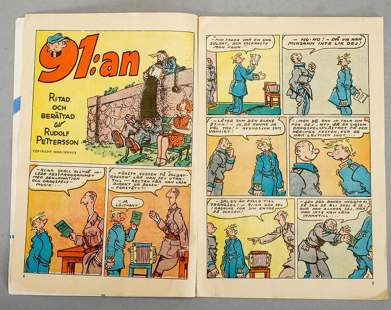 SERIETIDNING, 91:an, nr 1 1956.
