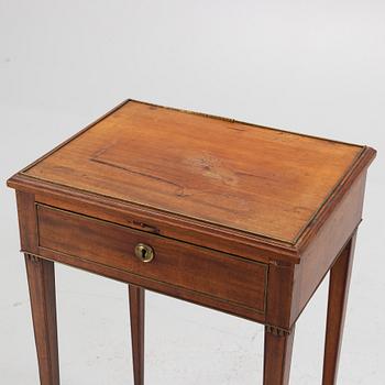 A late Gustavian side table, circa 1800.