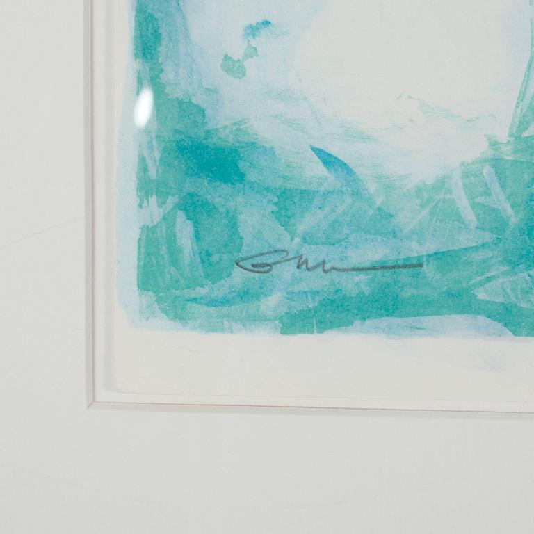 GÖSTA WERNER, 5 color lithographs, signed.