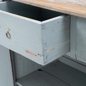 A late Gustavian style sideboard, 19th Century.