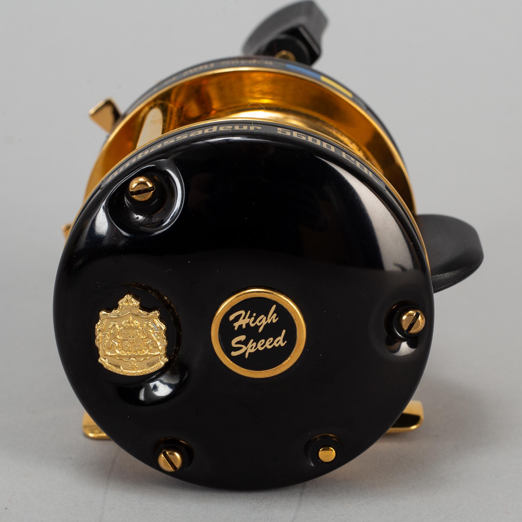 Abu Garcia Limited Edition Ambassadeur 5600 CDL Reel In Wood