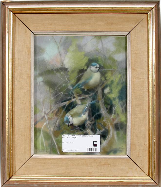 CARL-ERIK LJUNGSTRÖM, pastell. Sign.