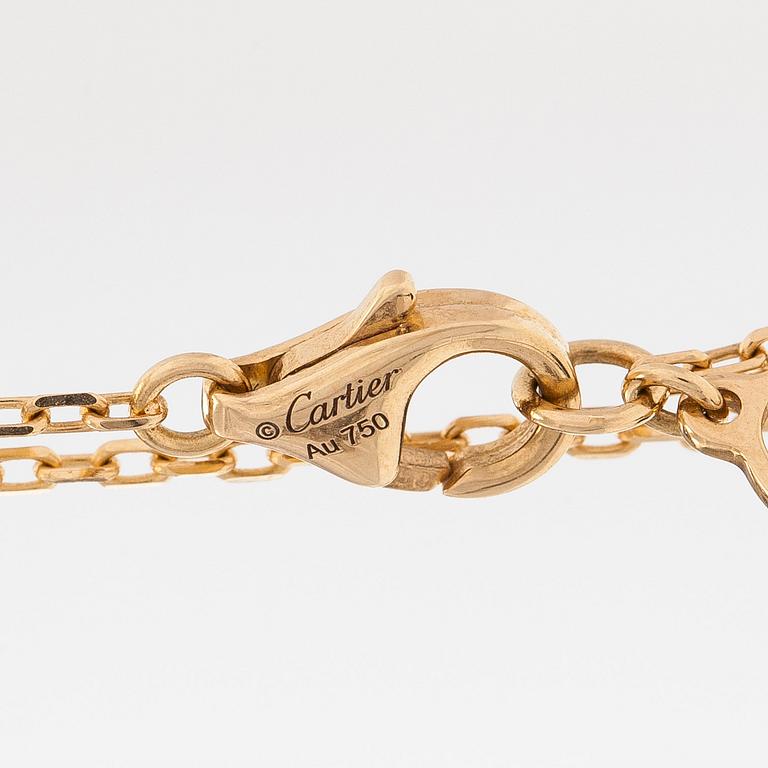 Cartier, kaulakoru, "d'Amour", 18K kultaa ja timantti n 0.09 ct.