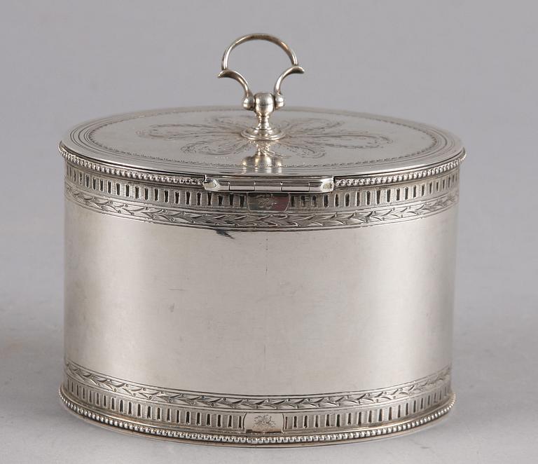 SOCKERSKRIN, silver, Charles Aldrige & Henry Green, London, England, 1782-83. 357 g.