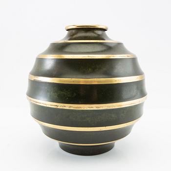 Vase by Svenska Metallverken (SvM) 1920-30s Swedish Modern.