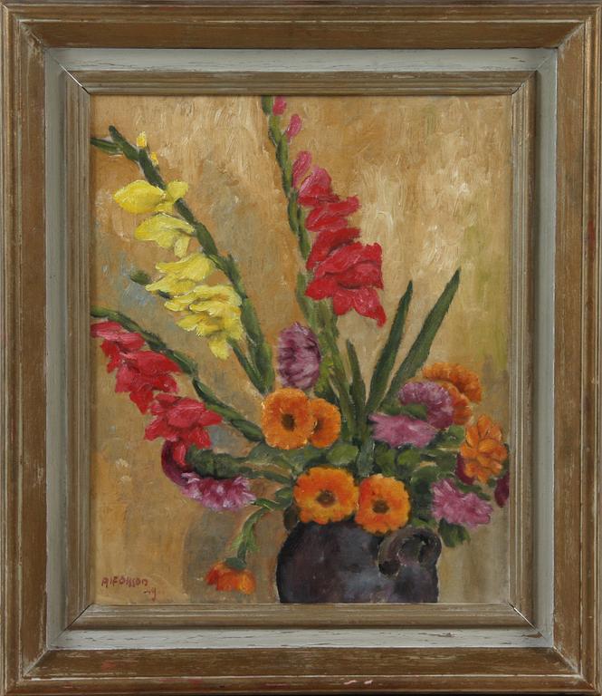 ALF OLSSON, olja på duk, sign o dat -49.