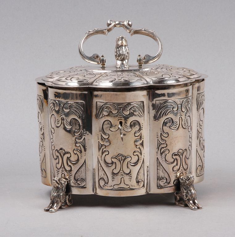 SOCKERSKRIN, silver, Stockholm 1954. Vikt ca 925 gram.