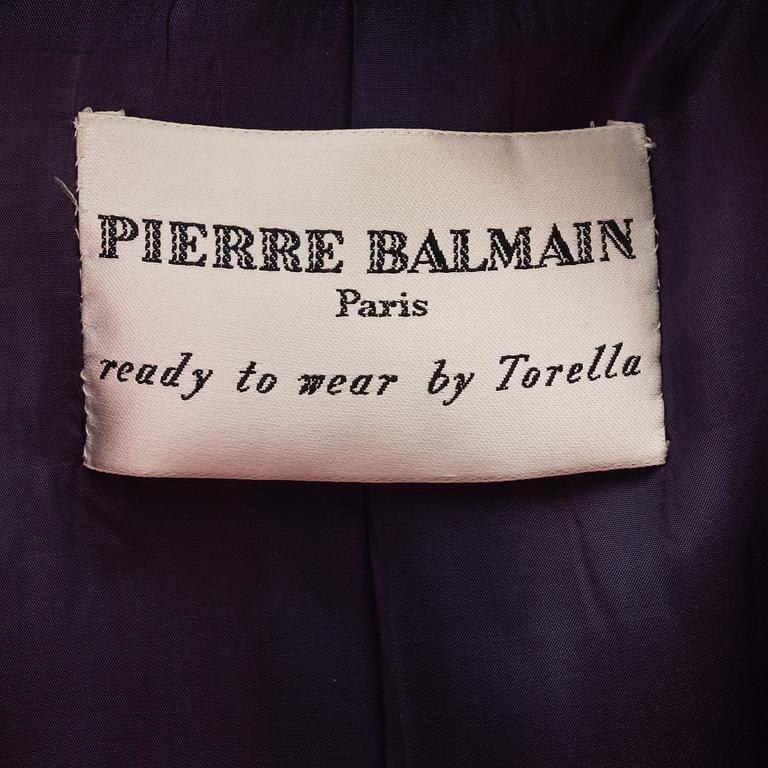 Pierre Balmain, A two-piece 1960's ensamble, size ca S.