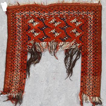 KAPUNUK, semiantik, Tekke Turkmen, ca 100x100 cm.