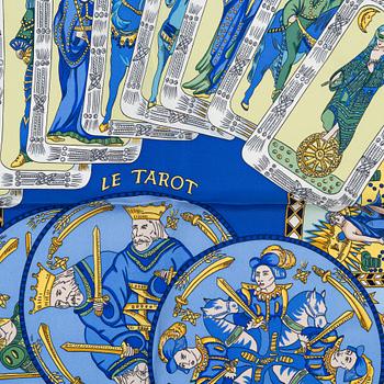 Hermès, scarf, "Le Tarot".