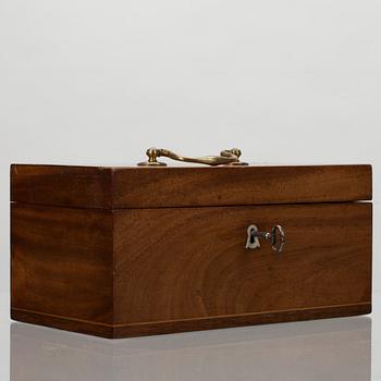 TESKRIN, mahogny, 1800-talets början.