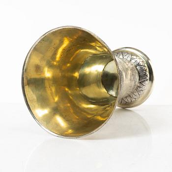 Olof Peter Almén, bägare, silver,Hedemora, 1809.