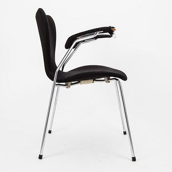 STOL, "Sjuan" design Arne Jacobsen, Fritz Hansen 1970-tal.