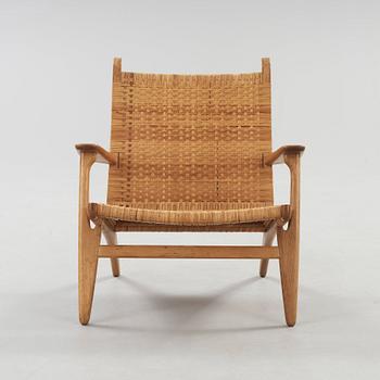 HANS J WEGNER, fåtölj "CH 27", Carl Hansen & Son, Danmark, 1950-tal.