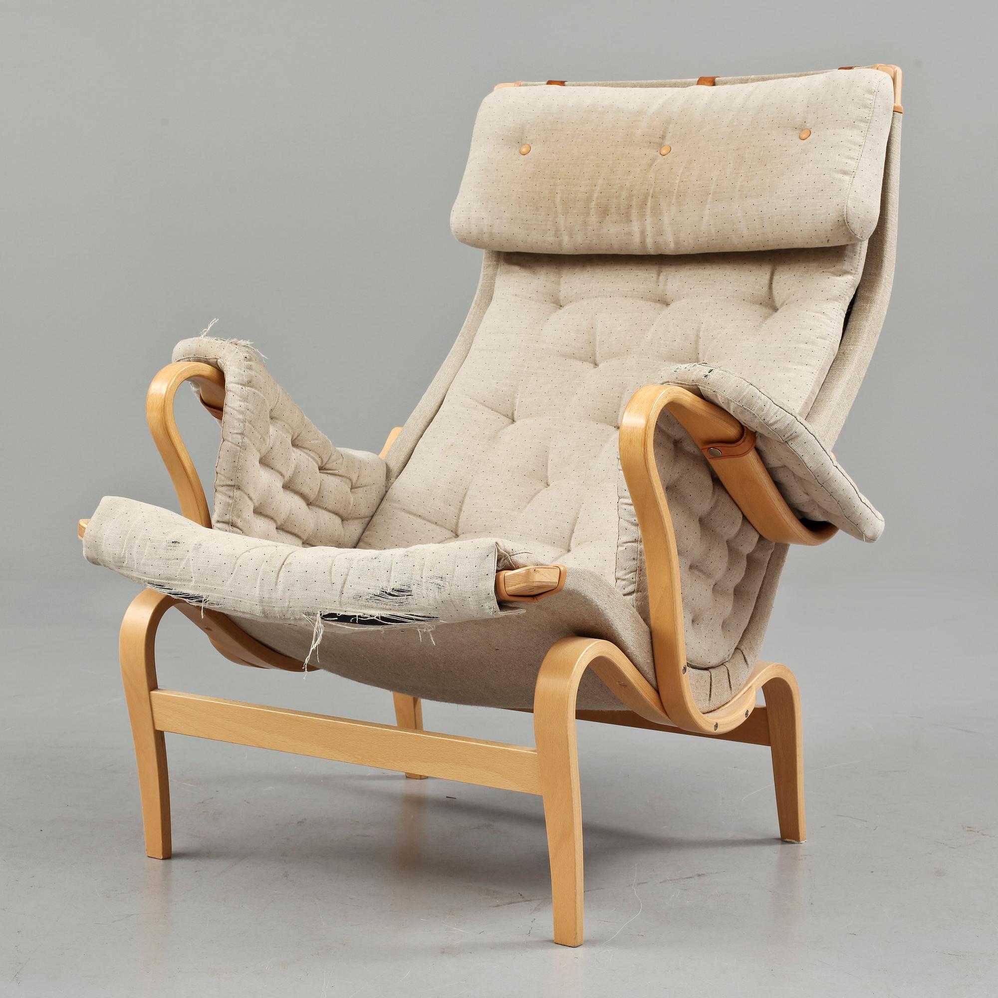 FÅTÖLJ, "Pernilla", Bruno Mathsson, Dux.