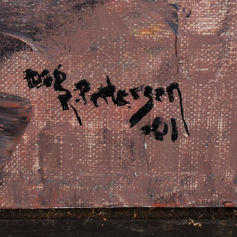 DAG PETTERSEN, olja på duk, signerad och daterad 81?.