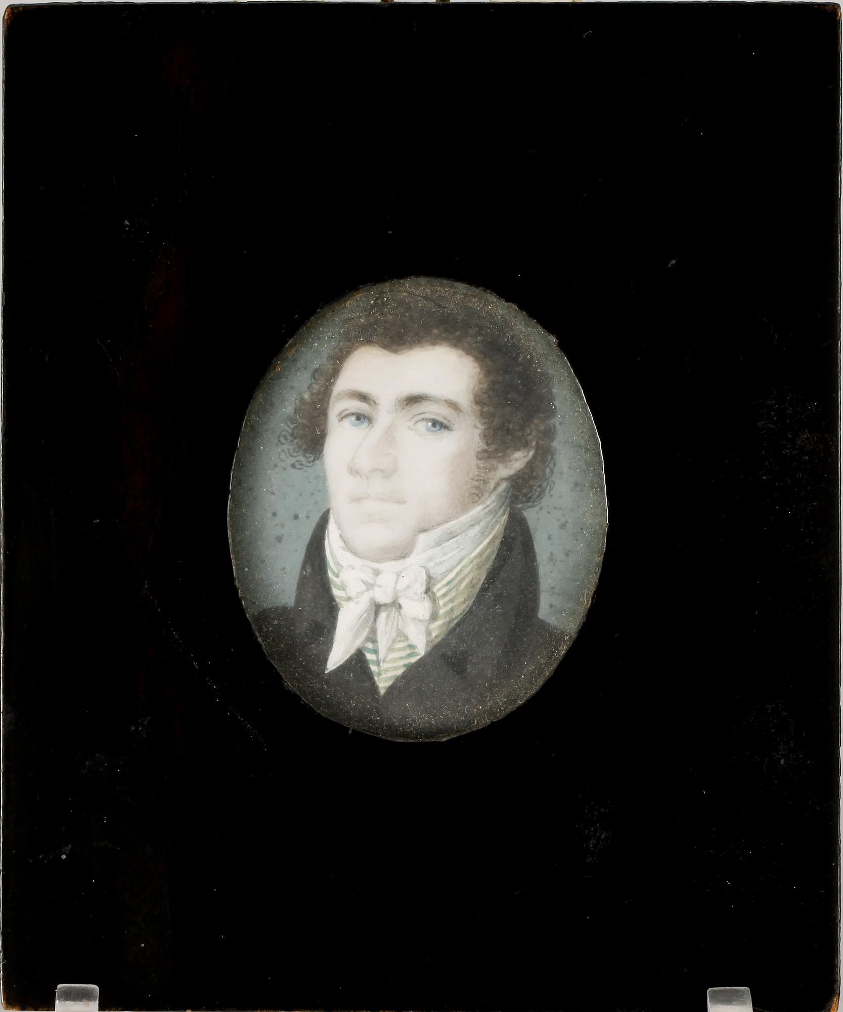 OKÄND KONSTNÄR, miniatyr, gouache, 1800-tal.