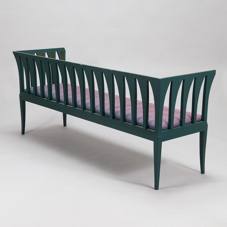 Eliel Saarinen, sohva, "The Blue Settee", Adelta Oy, Finland 1983.