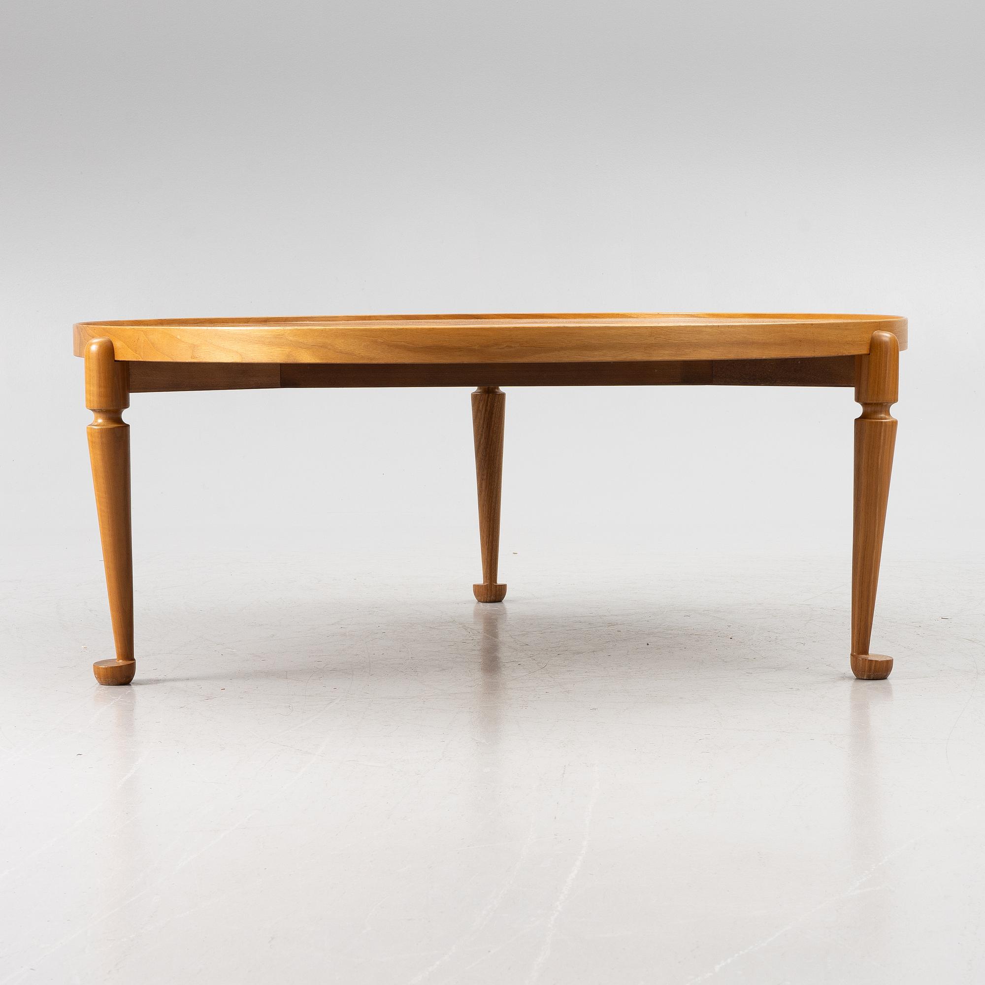 Josef Frank, a model 2139 coffee table, Svenskt Tenn, post 1985.