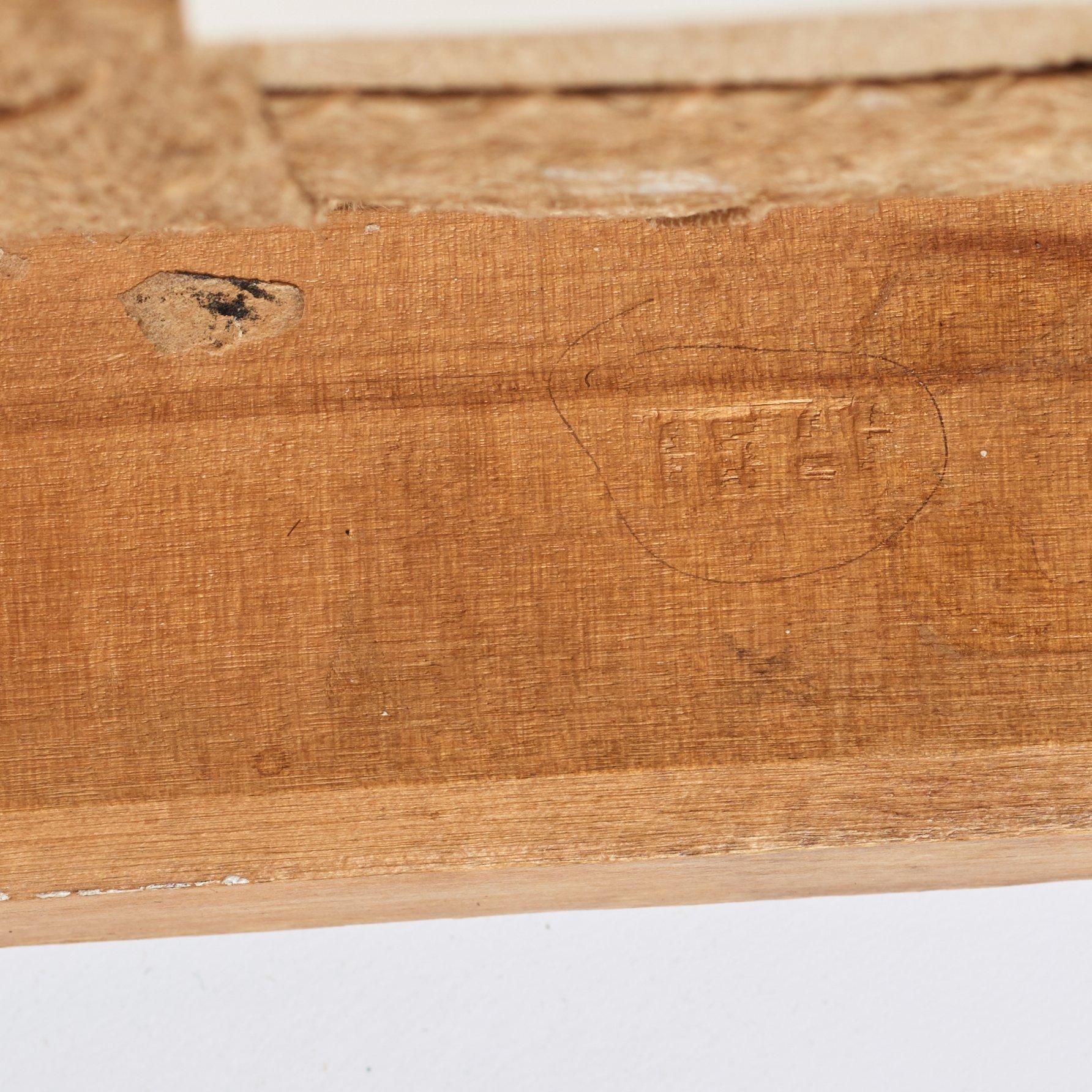 Taburetter, ett par, av Johan Erik Höglander (mästare i Stockholm 1777-1813), Gustavianska.