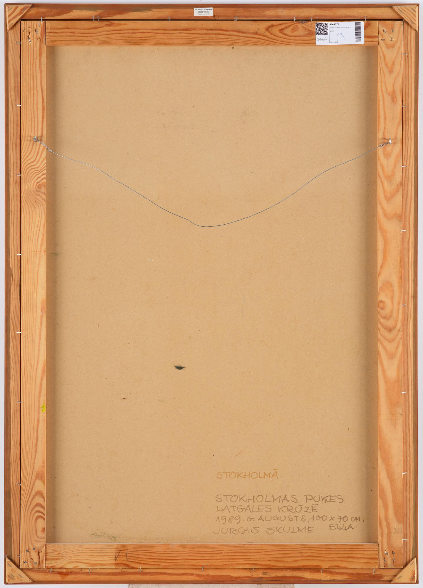 Jurģis Skulme, Flower Still Life.