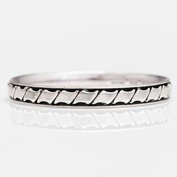 Hans Hansen, armring, modell 201, sterling silver, Danmark.