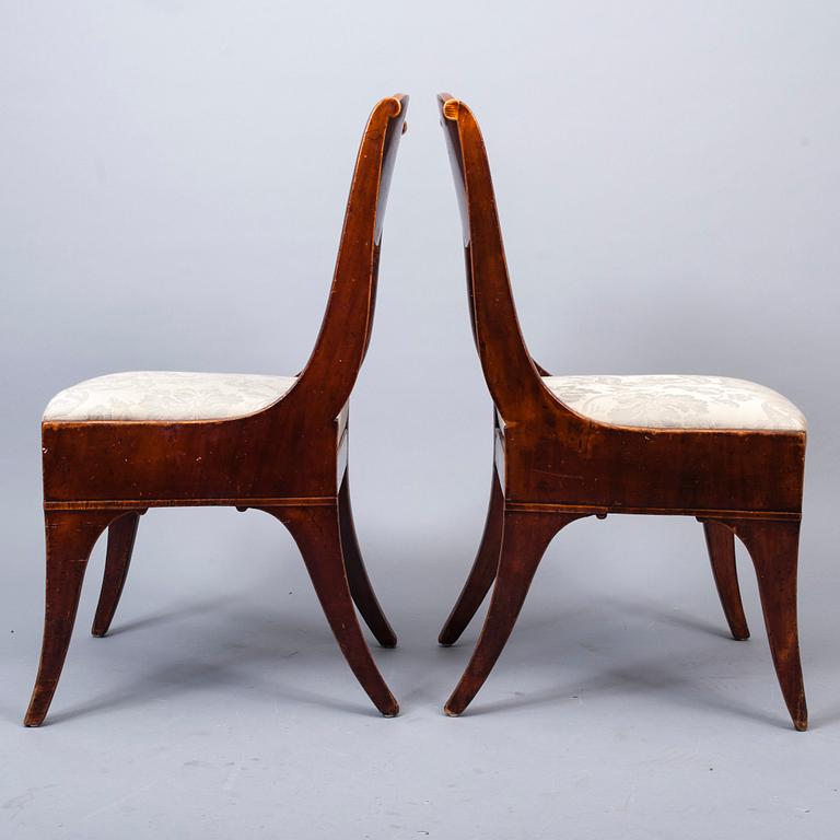 TUOLEJA, 6 kpl, biedermeier, Venäjä 1820-1830.